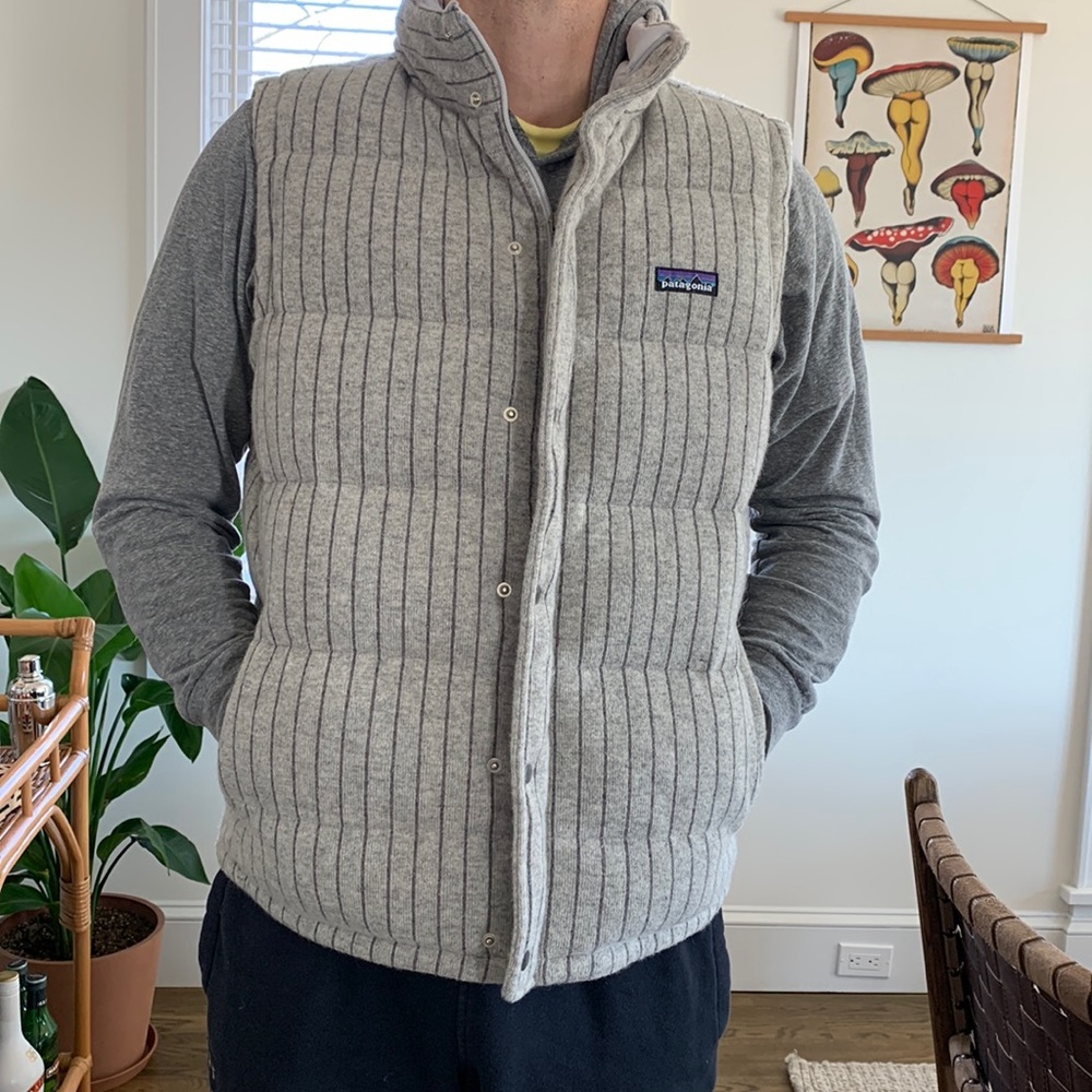 Mens Patagonia Wool Winter Vest